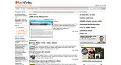 Desktop Screenshot of okowebu.cz